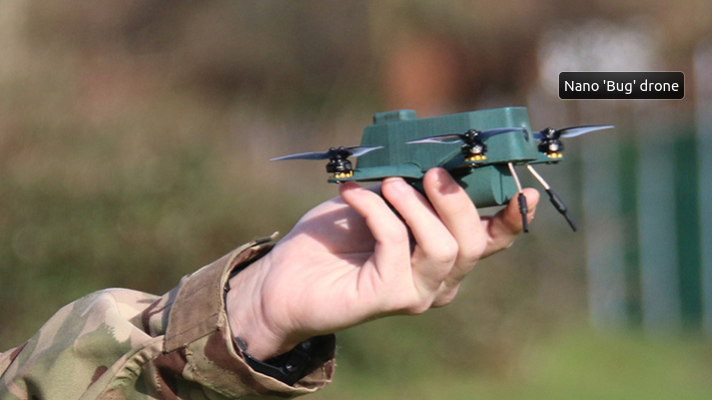 BAE Systems and UAVtec manufacture bug Drones