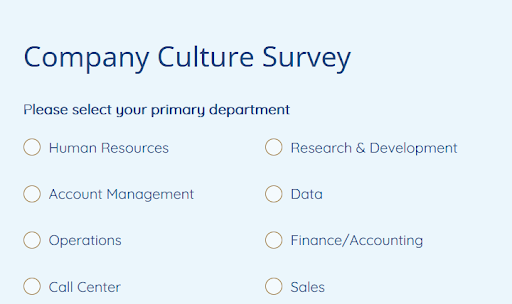 company culture survey